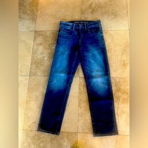 American Eagle, cozy air, flex ladies, jeans, straight size 26 excellent cond